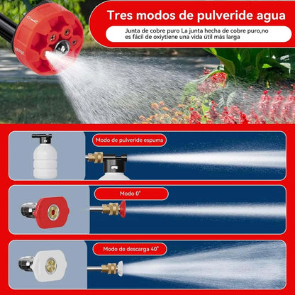 HIDROLAVADORA PORTATIL CON BATERIA